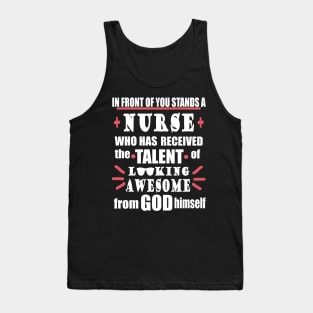 Nurse Hospital Team Care Tank Top